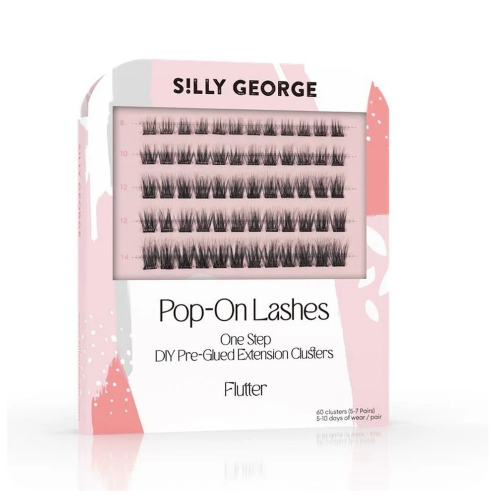 SILLY GEORGE Pop-On Lashes